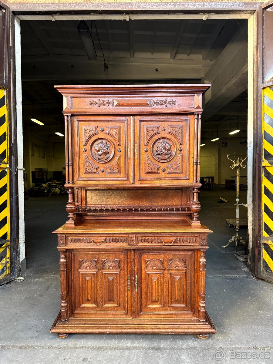 Starožitný příborník / kredenc (132022)