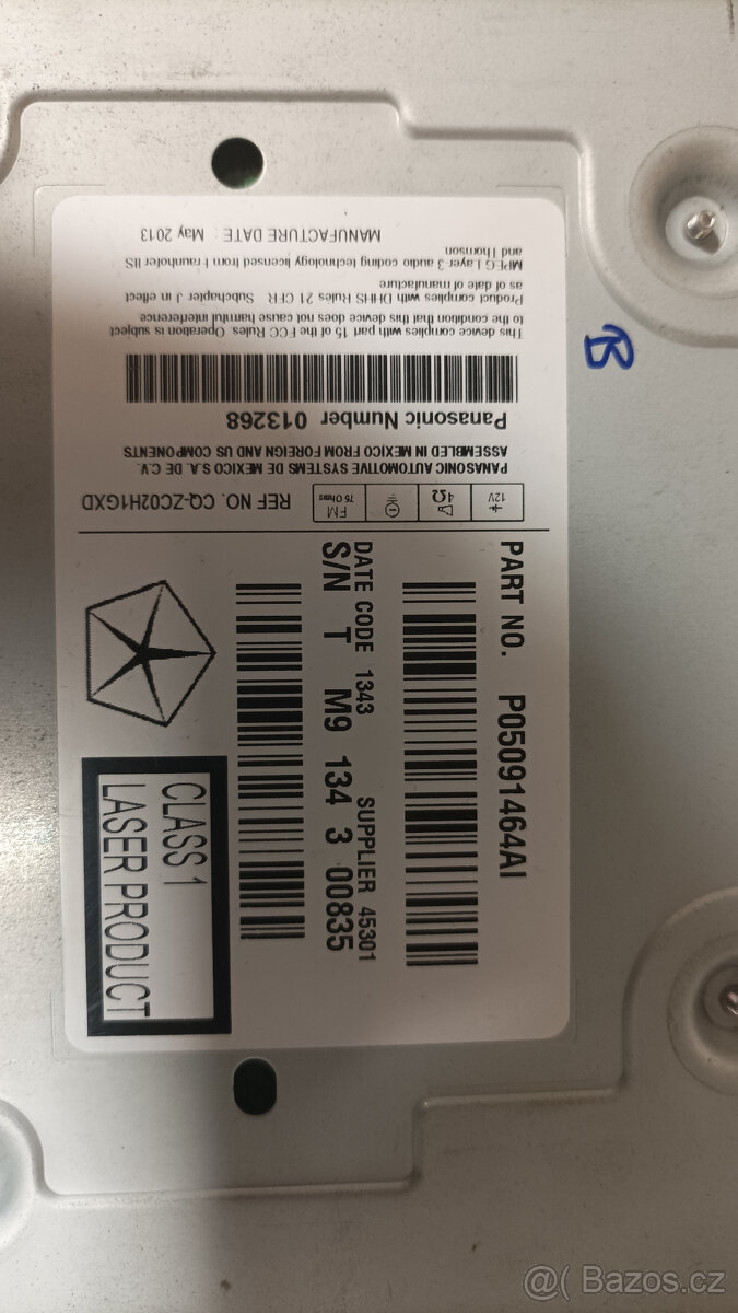 jednotka uConnect 8.4 RE2