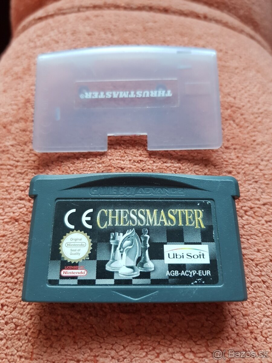 Hra NINTENDO gameboy advance - šachy + kryt na batérie.