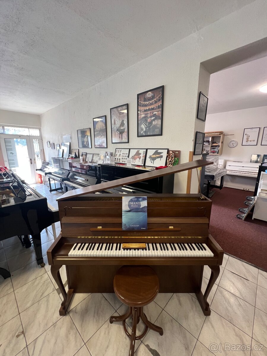 Německé pianino Schimmel se zárukou 5 let,
