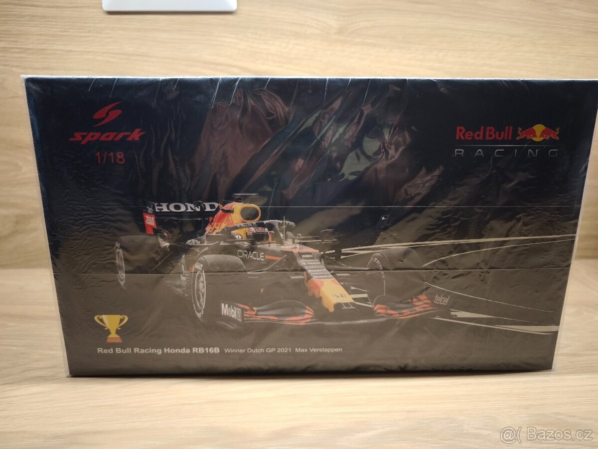 F1 Redbull RB16B Verstappen GP Holandska 2021 Spark 1:18
