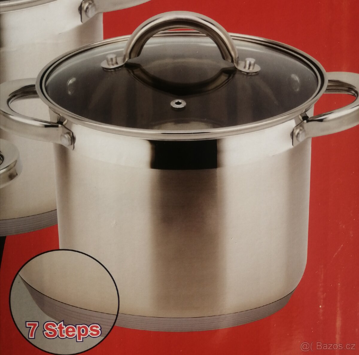 Gastro hrnec nerez velký objem 8litrů vhodny na indukci atd