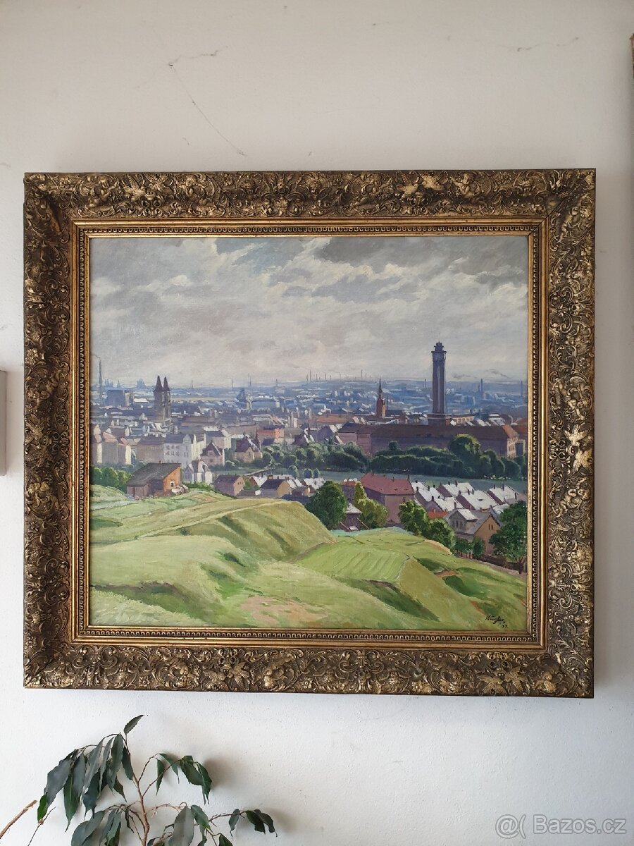 OBRAZ staré Ostravy -  KÜGLER