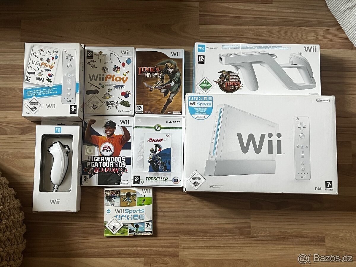 Nintendo Wii v úpravě (GameCube kompatibilní)