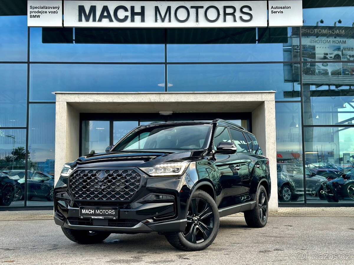 KGM/SsangYong vozy České Budějovice Rexton, Korando, Torres