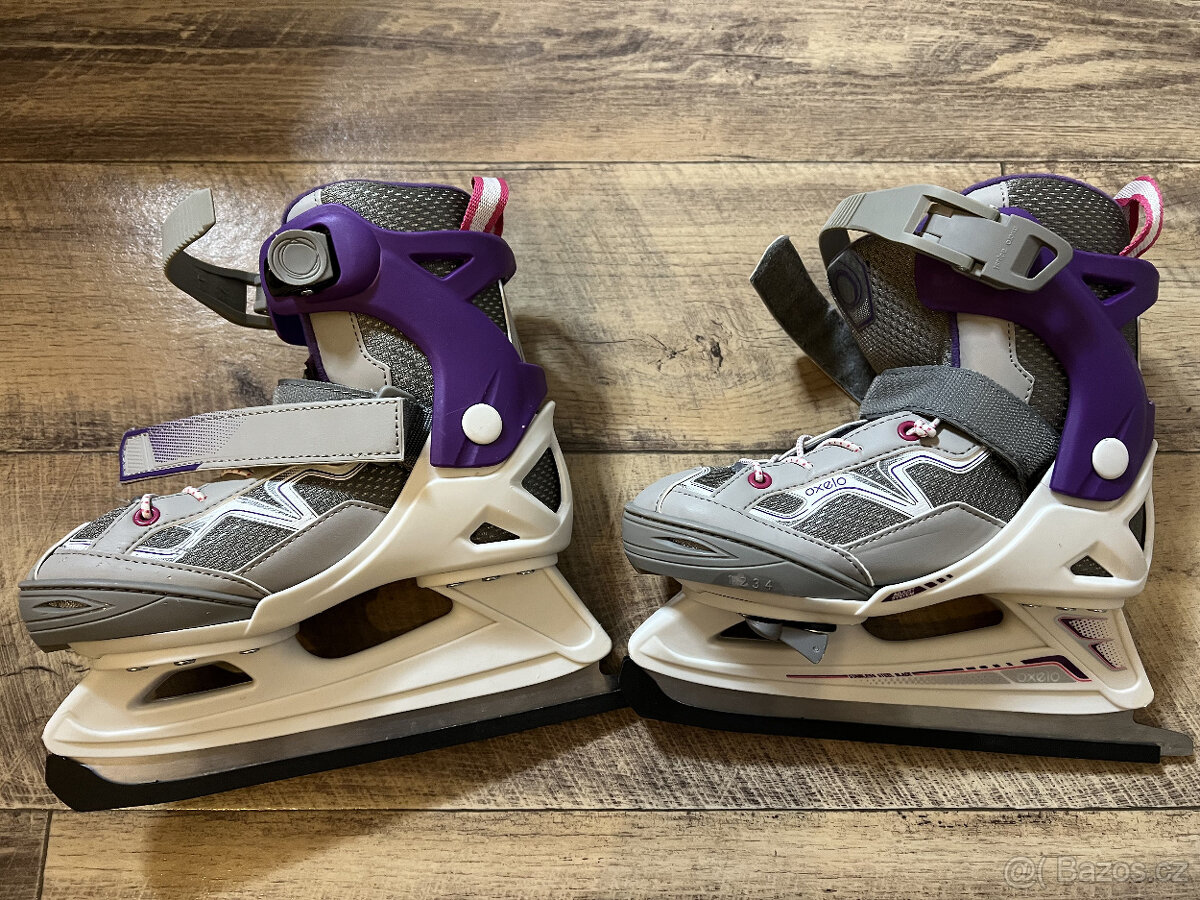 Rostoucí lední brusle Oxelo (29-32)