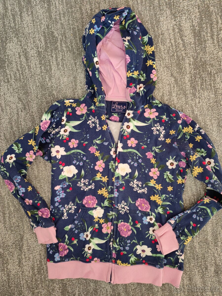 Mikina v.164/170 + Elasťáky + Košile