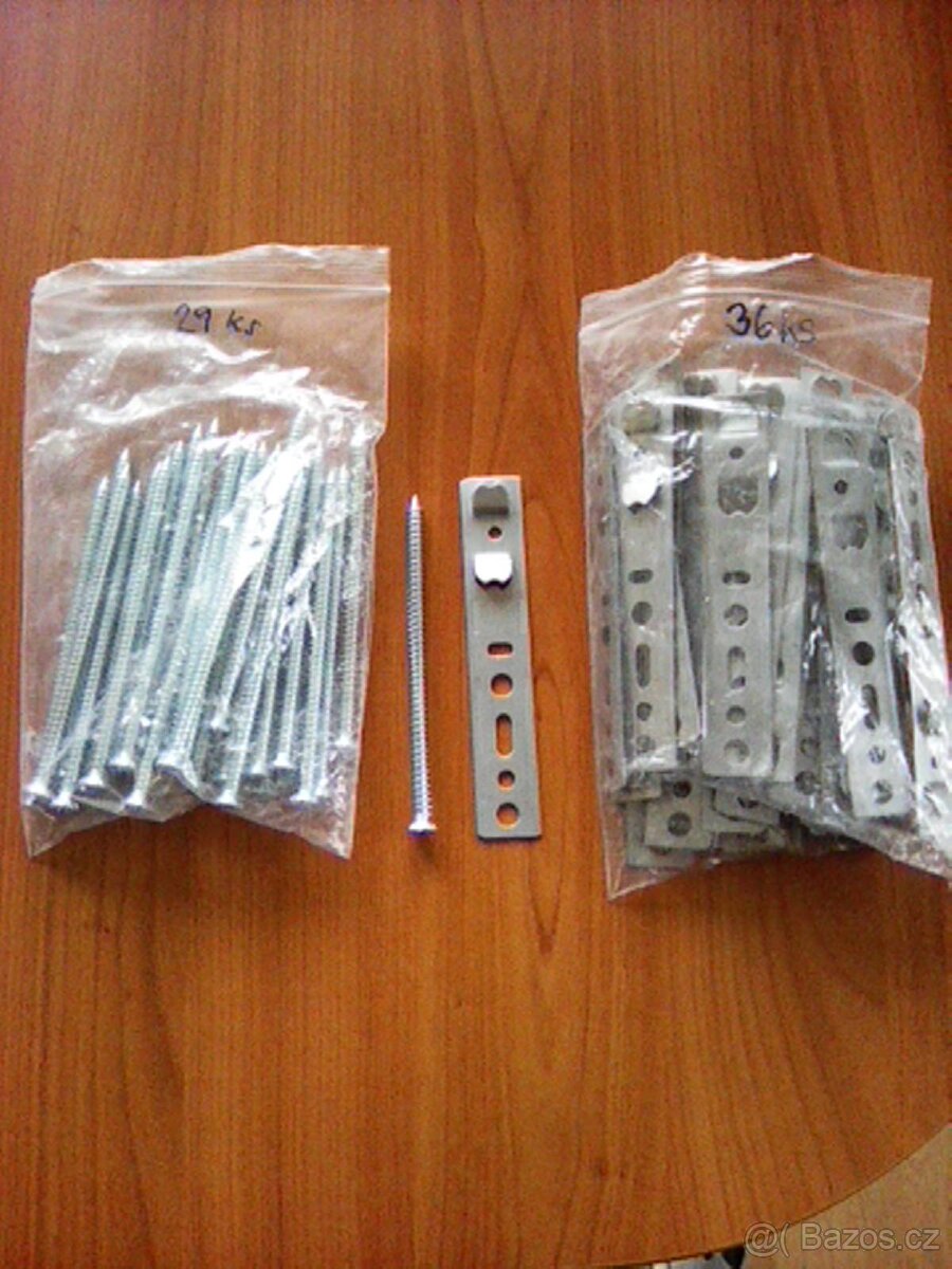 Turbo šrouby a okenní kotvící profily