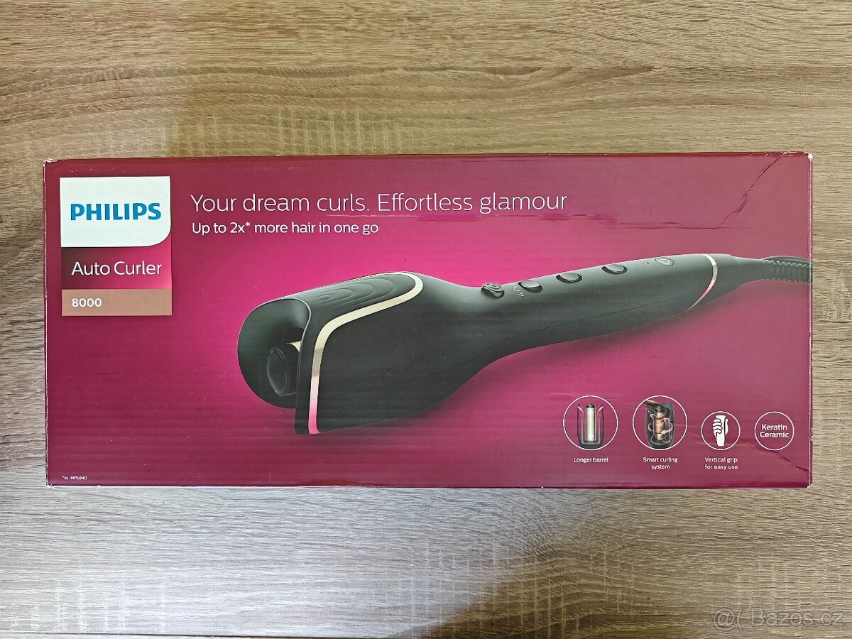 Kulma Philips Auto Curler 8000