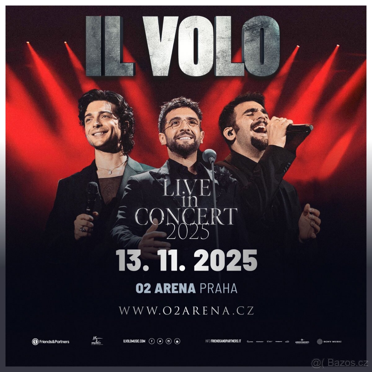 IL VOLO O2 Arena VIP KLUBOVÉ PATRO