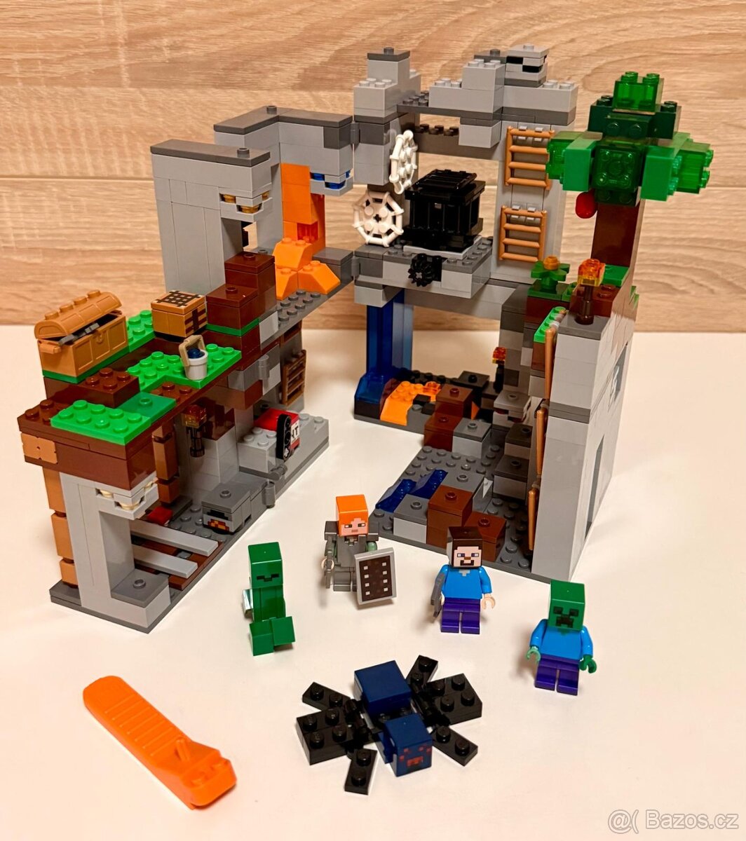 Lego Minecraft 21147 Skalní dobrodružství