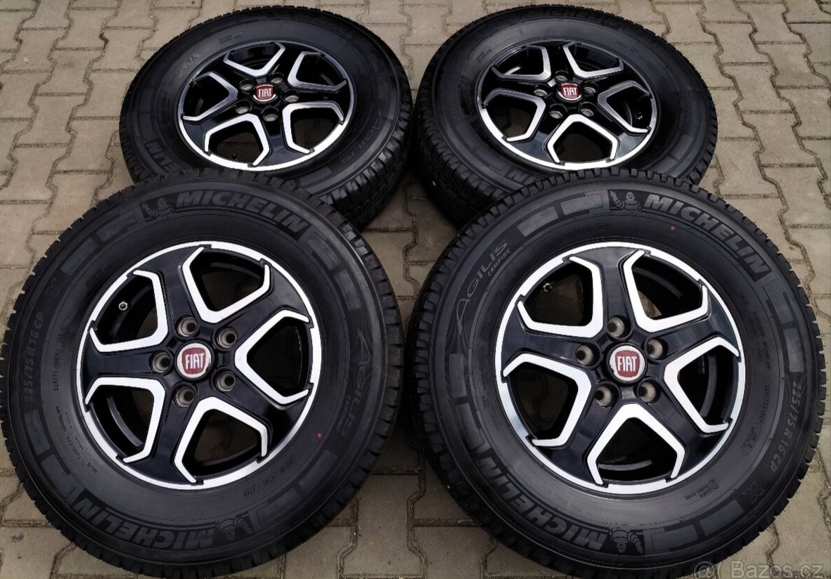Disky Fiat Ducato, Peugeot Boxer, Citroen Jumper 5x130 R16