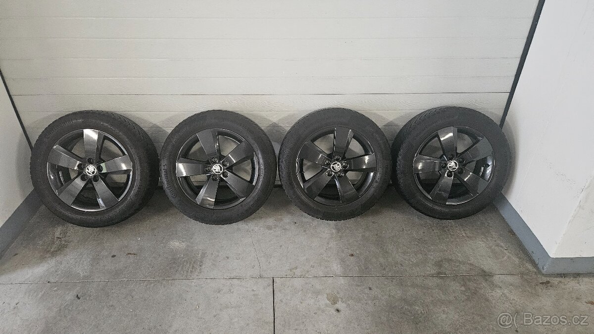 Originální kola Škoda 5x100 R16 KAMIQ