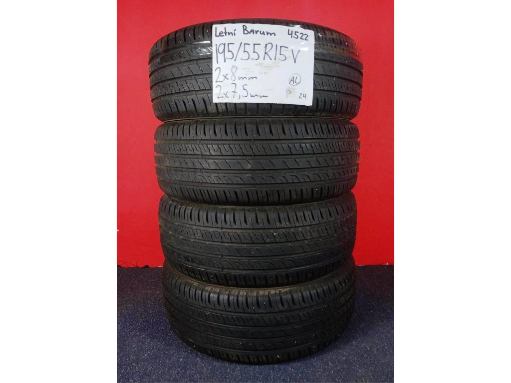 195/55 R15 80 V LETNÍ Barum Bravuris 5