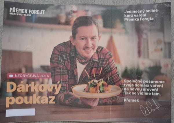 Dárkový poukaz Neobyčejná jidla