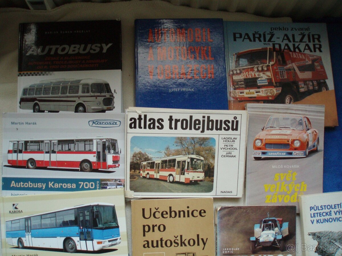 staré technické odborné knihy-motorismus, autokros