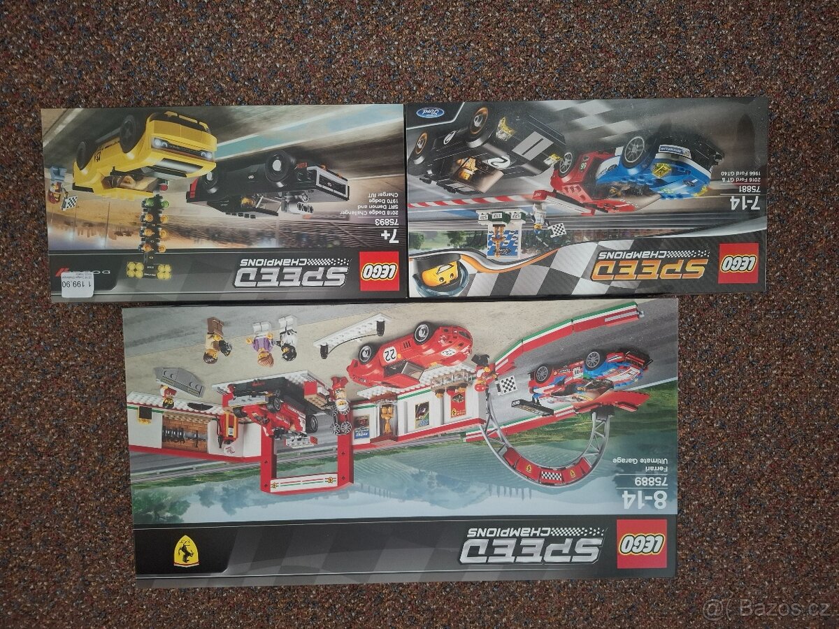 Prodam sbirku lego Speed Champions