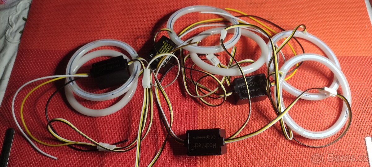 Denní svícení led osvětlení,kroužky Alfa 159. nové