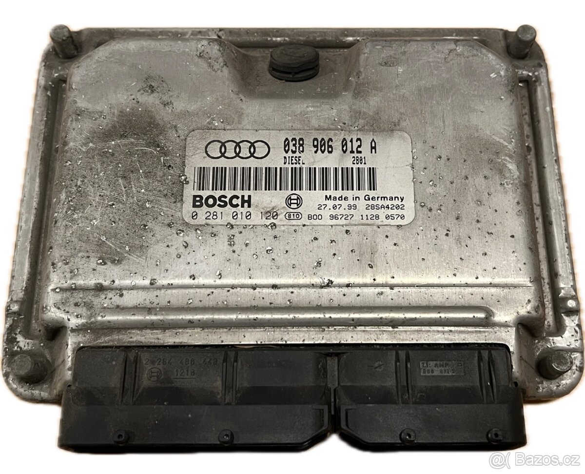 Řídící jednotka 1.9 TDI 81kW -> 106kW - 038 906 012 A