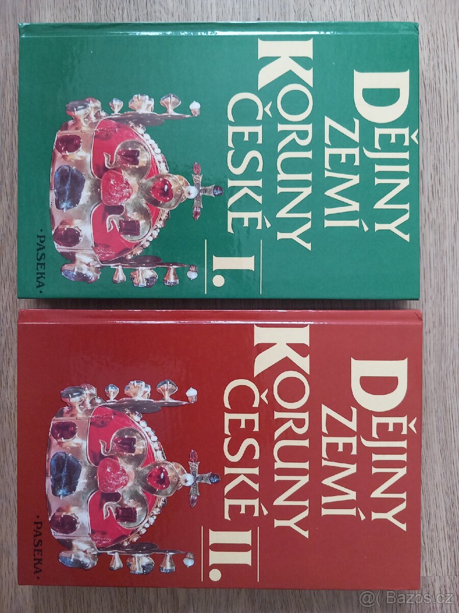 Kniha - Déjiny zemí koruny české I. a II.
