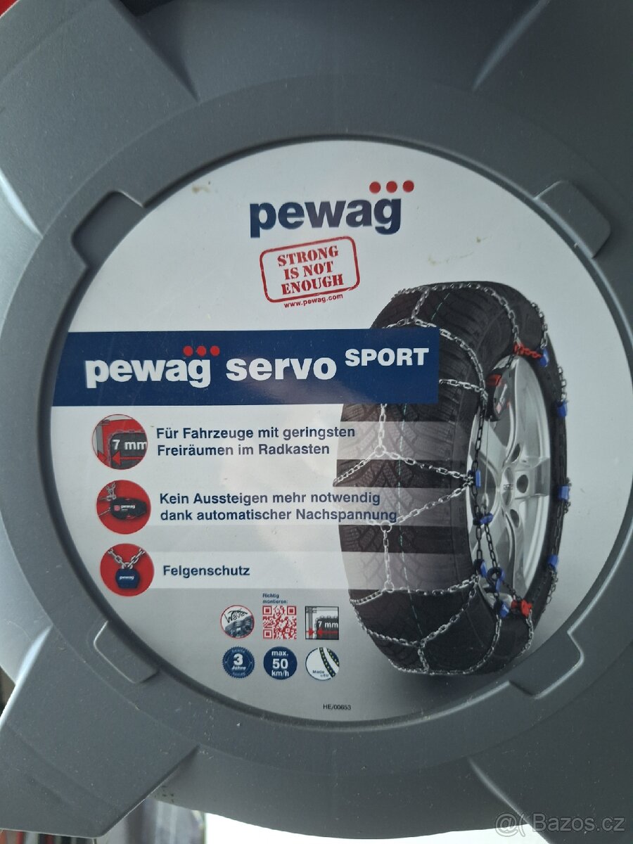 Sněhové řetězy Pewag servo sport RSS 76