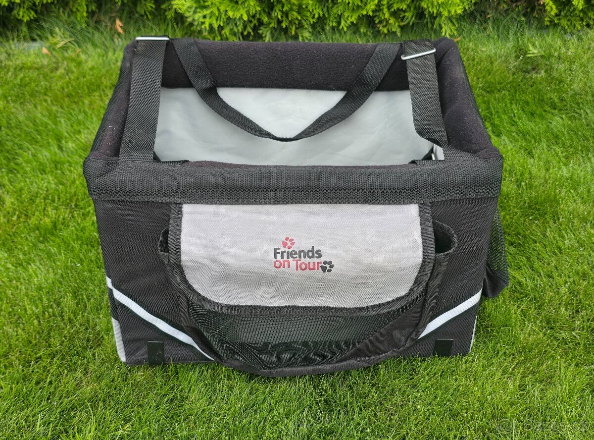Přepravní box pro psi na kolo TRIXIE Friends on tour