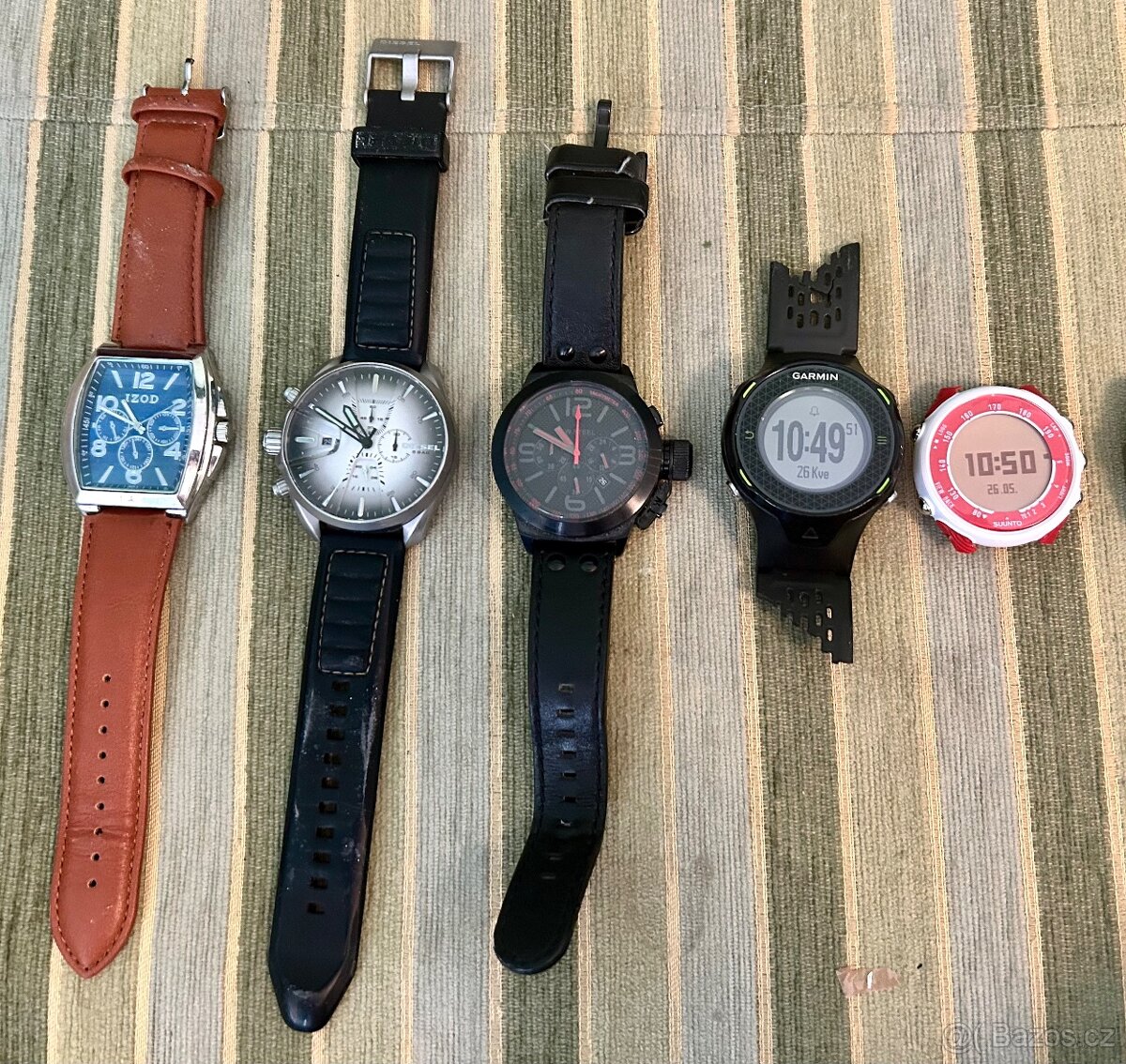 Hodinky Izod Diesel Storm Tommy Hilfiger Garmin
