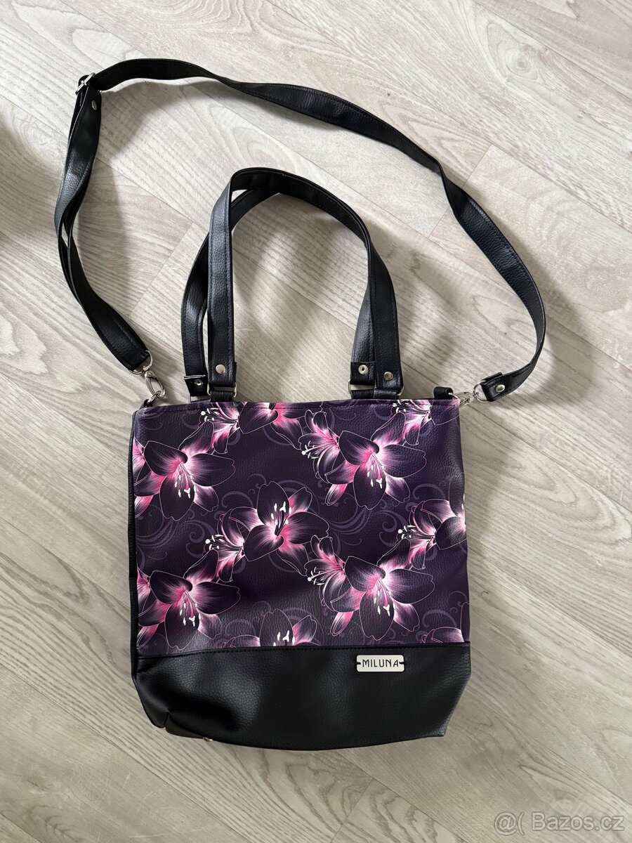Nova kabelka lilie crossbody i pres rameno