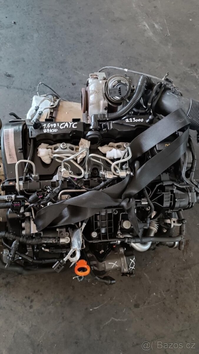 motor 1.6Tdi 77kW CAYC