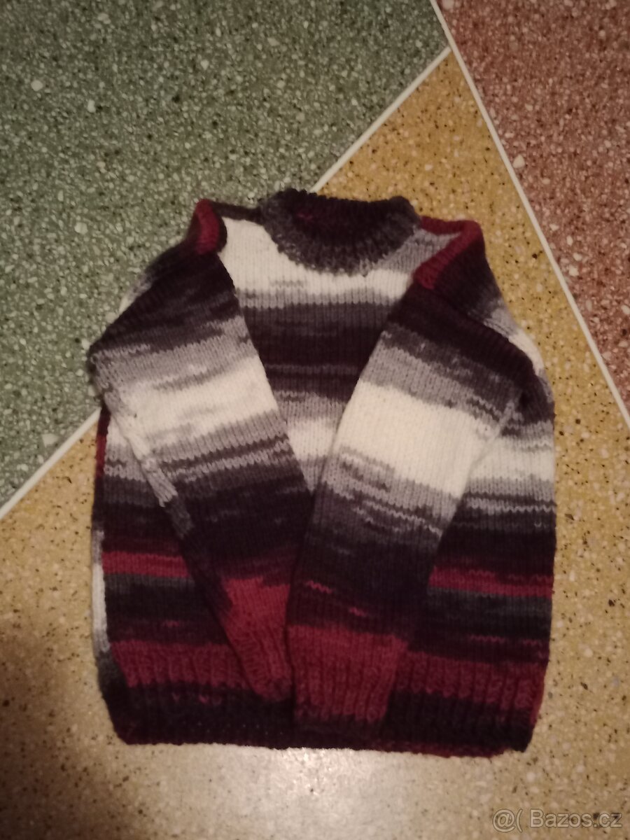 Dětský pletený svetr
