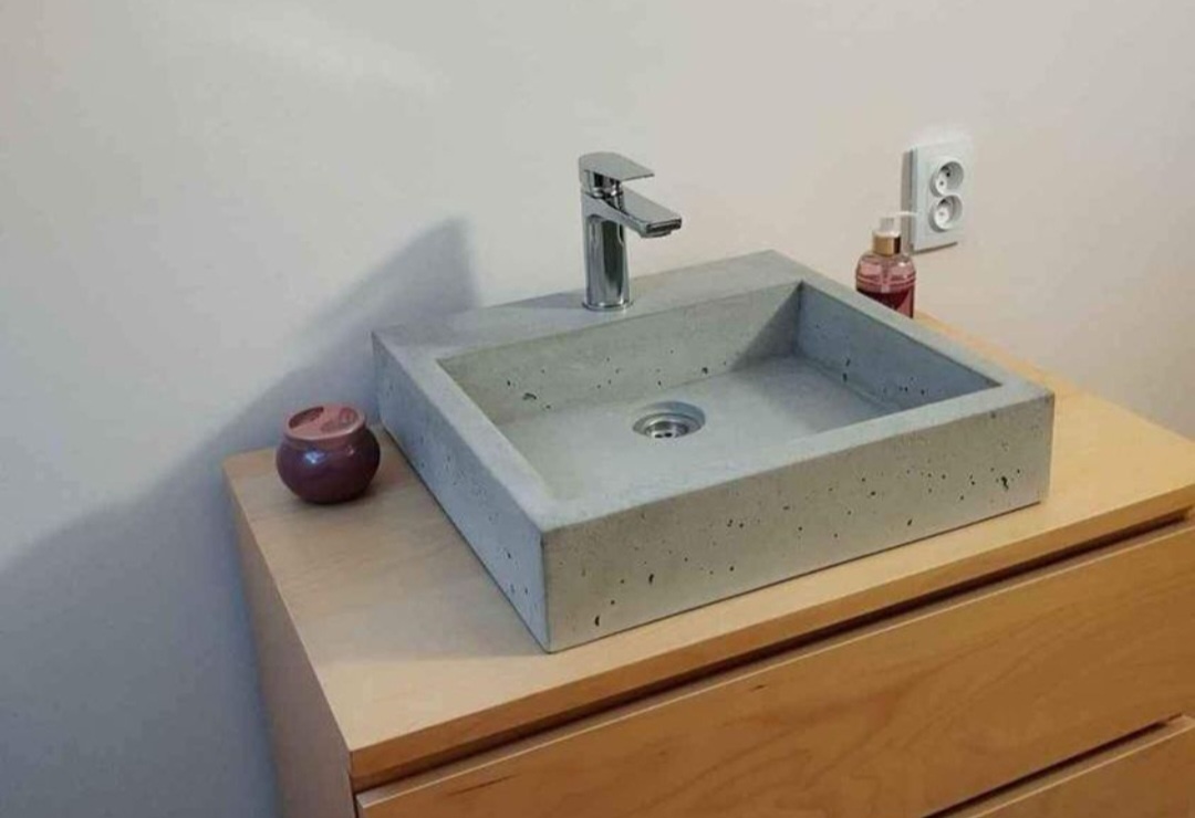 Betonové umyvadlo #4 luxusní