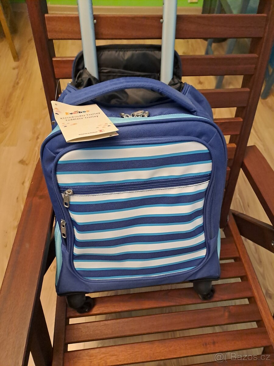 Nový menší cestovní kufr na kolečkách vhodny prdospělé/děti