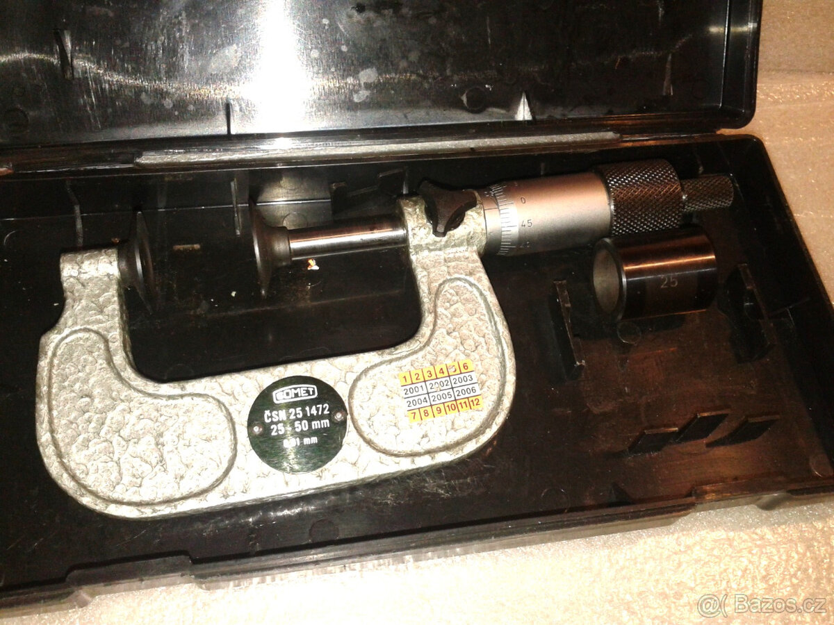 mikrometr na ozubená kola 25-50 Somet