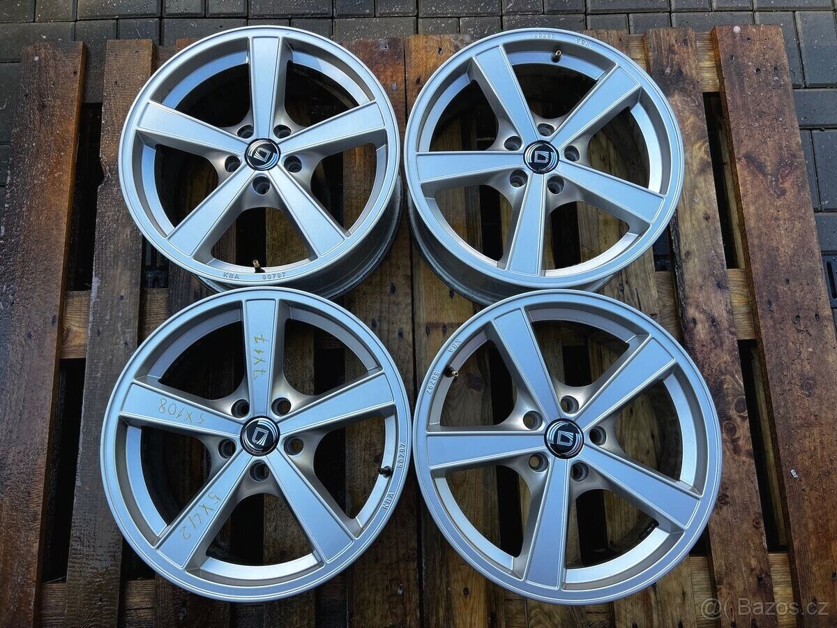 Alu kola - disky r17 5x108 Diewe