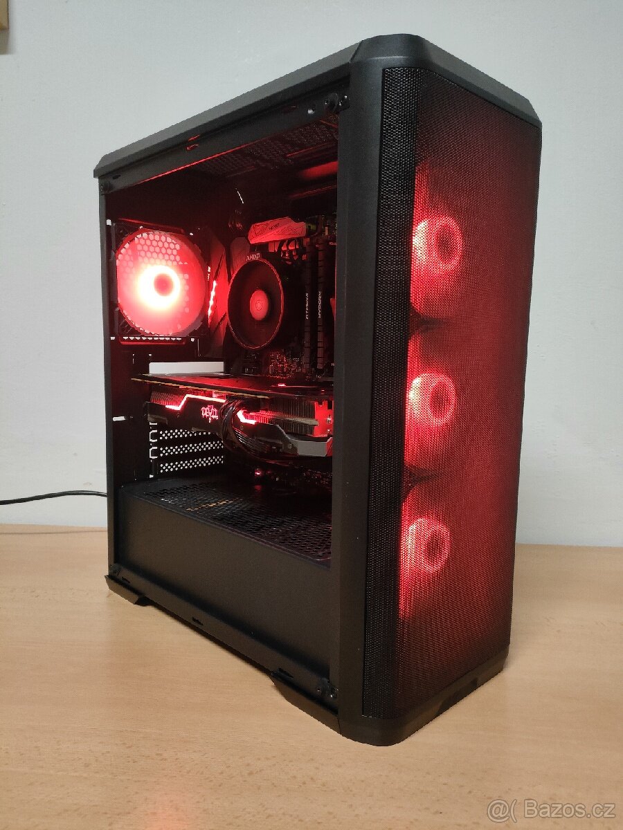 Herní pc | RX 5700 XT 8GB | RYZEN 5 3600X | Herní Setup
