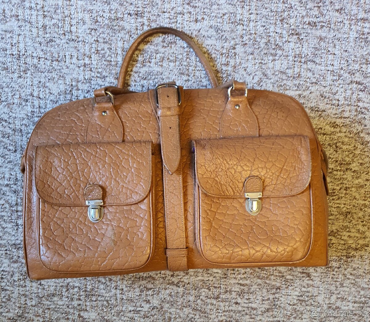 Kožená kabela vintage