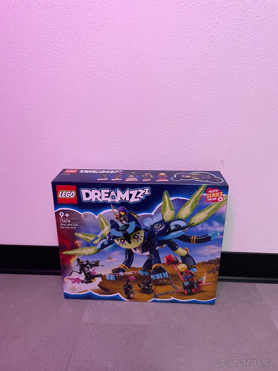 LEGO 71476 Zoey a kočkosova Zian – nový, lehce poškozený