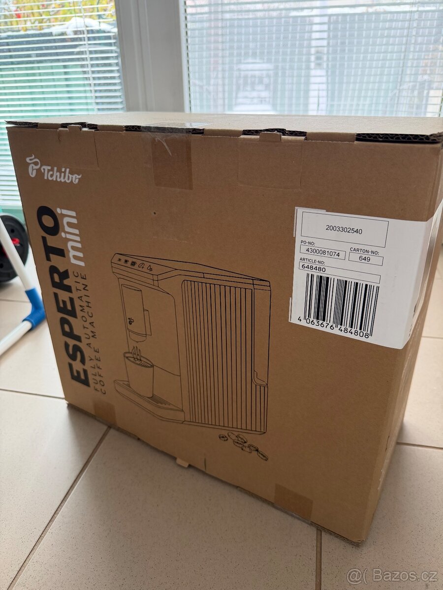 Kávovar Tchibo esperto mini black