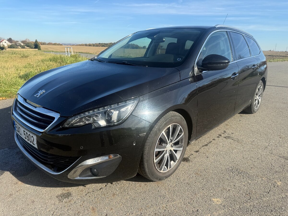 Peugeot 308 1,6 HDi 88 kW Allure spotřeba 3,8 l