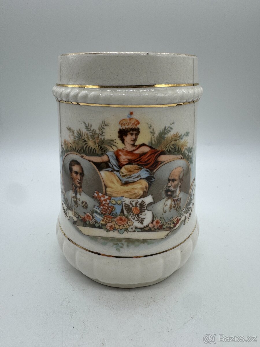 Sběratel nabízí starý porcelán s F. Josefem