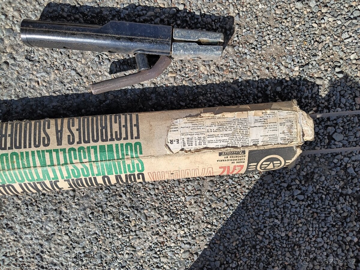 Elektrody a kleště svařovací