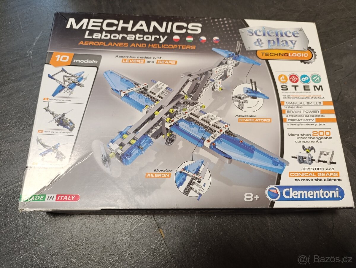 Mechanická laboratoř - letadlo, vrtulník