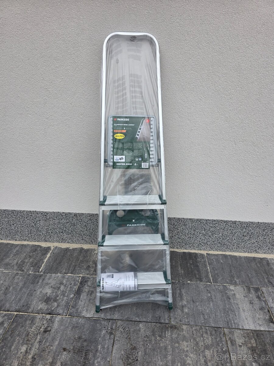 Hliníkové schůdky parkside – nové