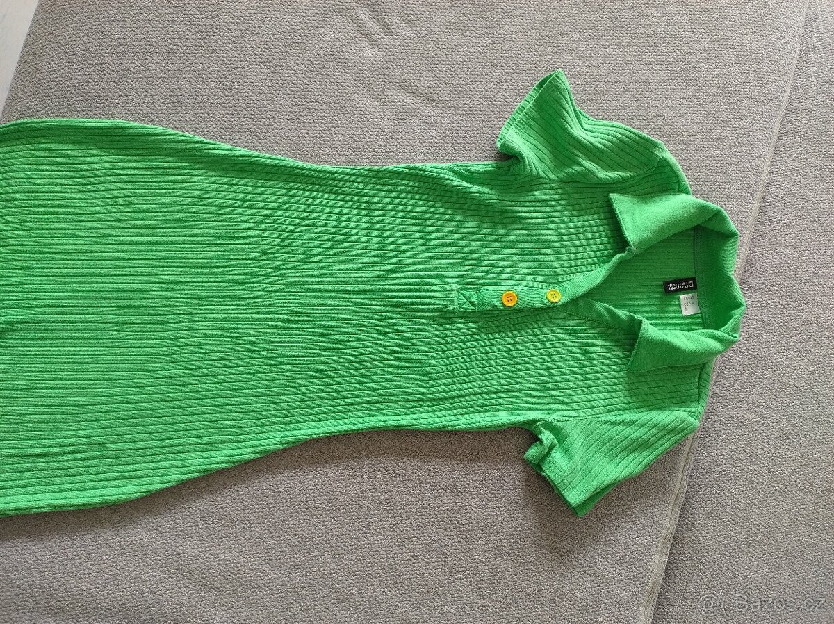 Úzké šaty z žebrovaného úpletu z H&M vel. XS