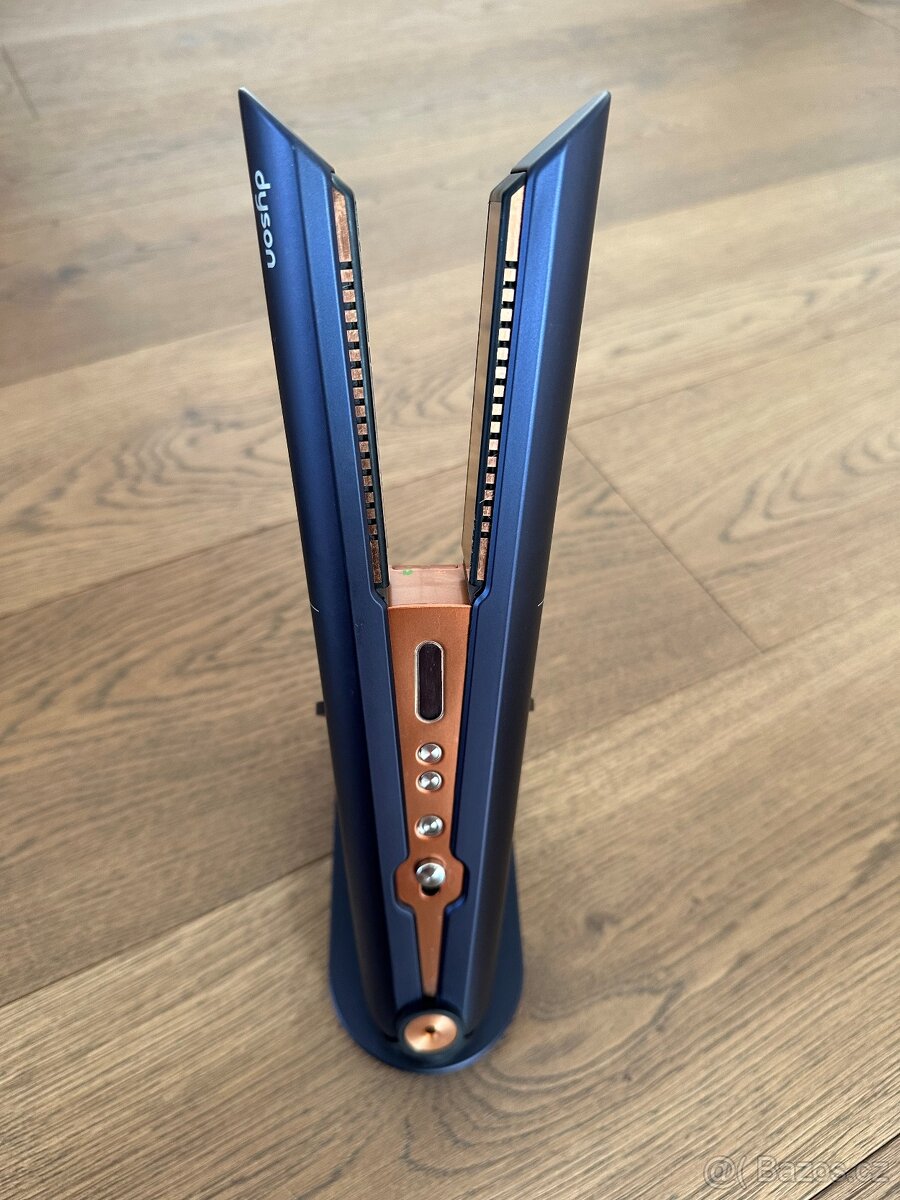 Žehlička Dyson Corrale (Pruská modrá/Měděná)