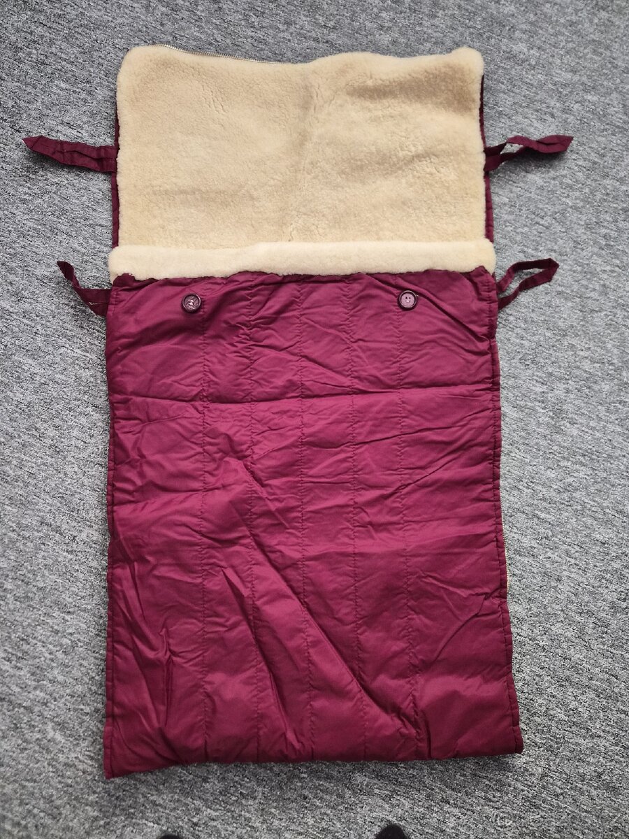 Fusak do kočárku beránek