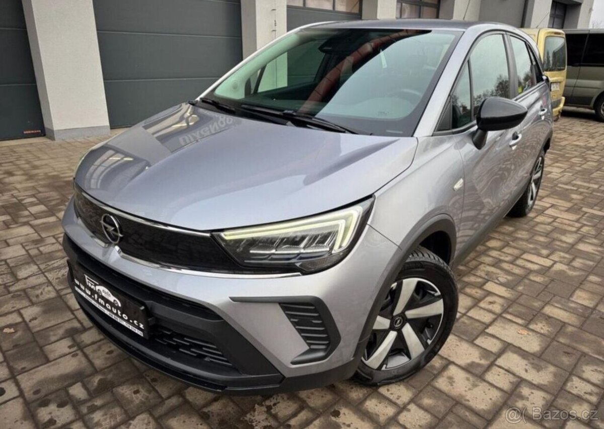 Opel Crossland 1.2T, navigace, servisní kniha benzín manuál