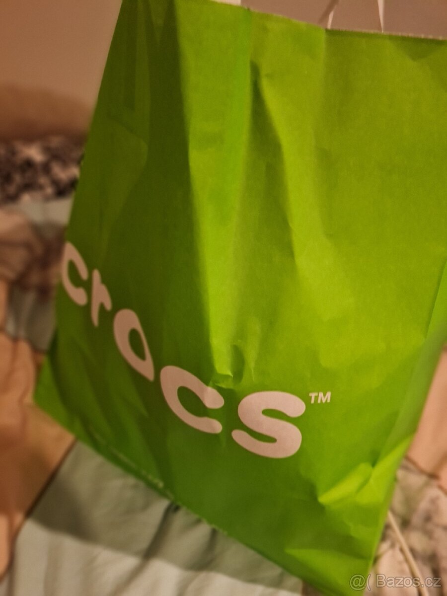 Crocs (pozor zbývá jen pár,bílá barva 38-39 vel.)