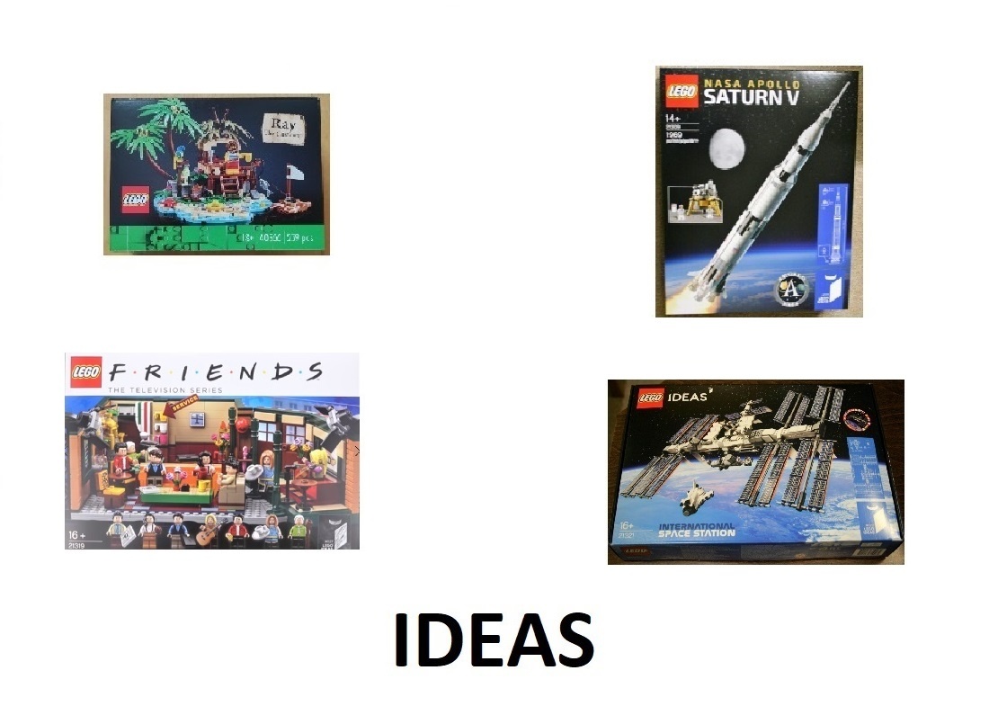 LEGO - sbírka IDEAS