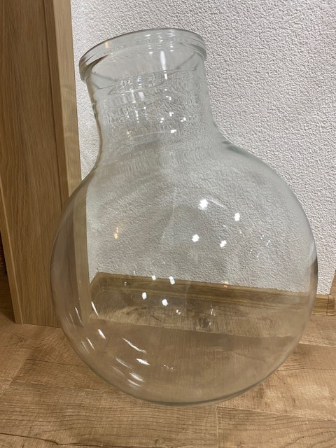 Varná baňka 30 000 ml s kulatým dnem, širokohrdlá